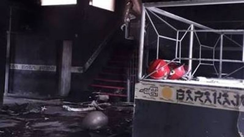 Boliche de Chumbicha terminó envuelto en llamas