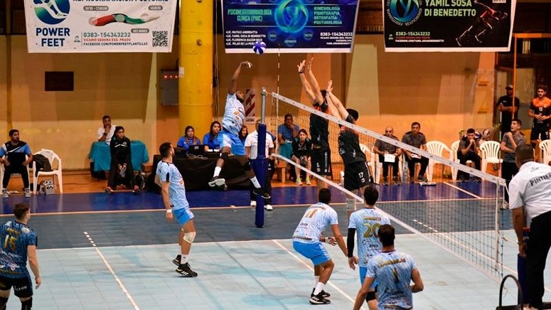 Ateneo Vóley fue superado por Monteros, en el "Poli"