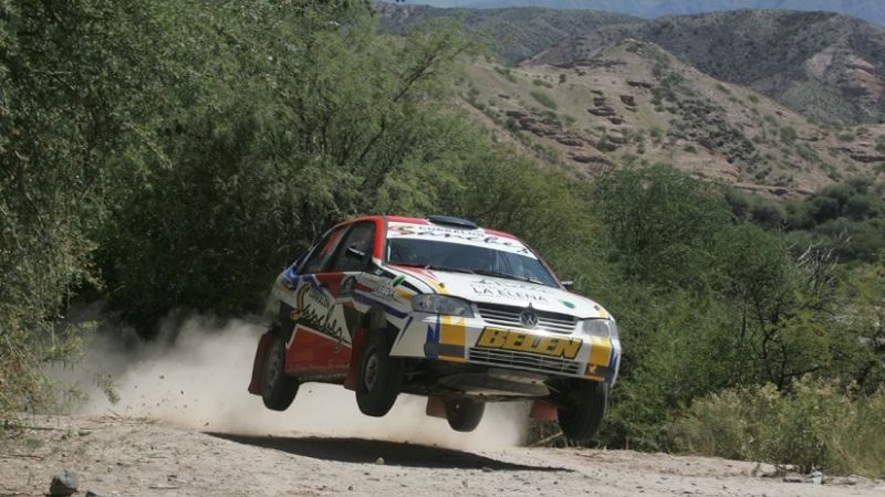 Ariel Sánchez ganó en el arranque del Rally del Oeste