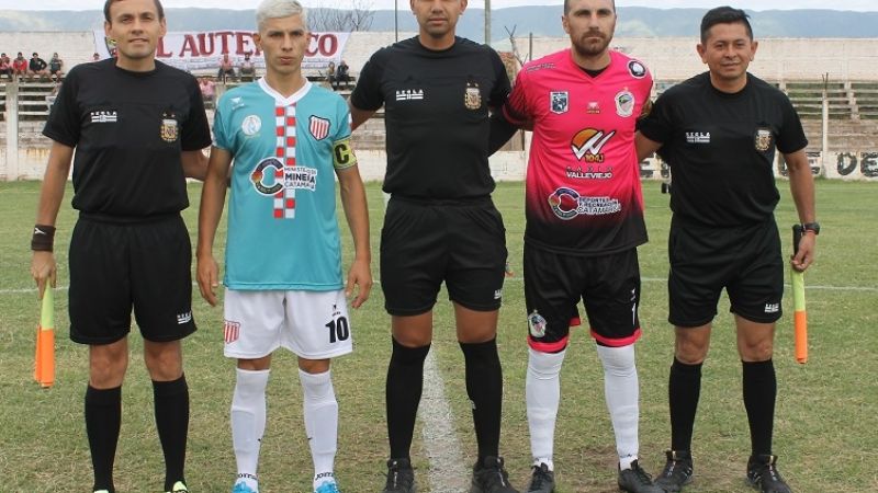 Al final, dirigieron los referís propuestos por la Liga Chacarera