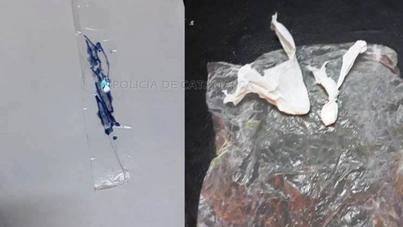 Detienen a cinco riojanos con un rifle y dosis de cocaína