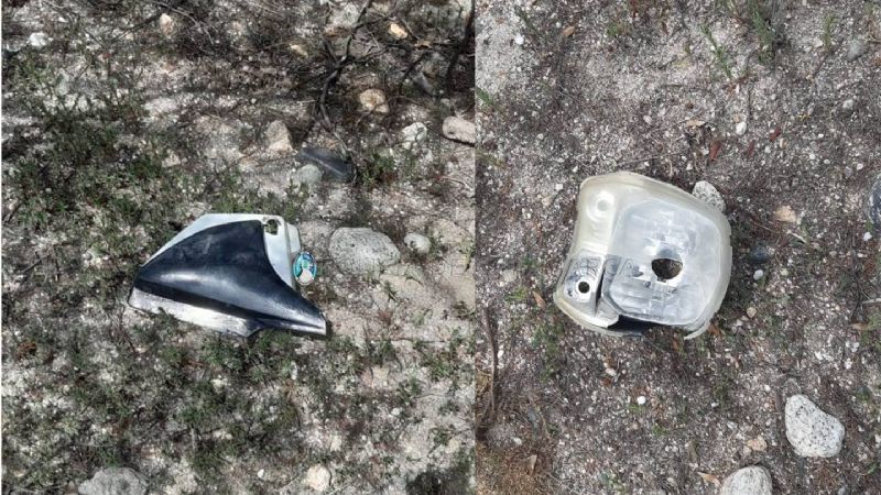 Encontraron una moto robada abandonada en un descampado
