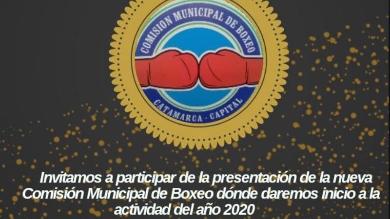 Presentan a la nueva Comisión Municipal de Boxeo