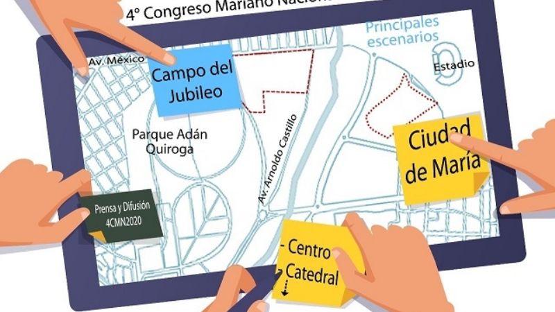 La “Ciudad de María” y el “Campo del Jubileo”  escenarios del 4° Congreso Mariano Nacional