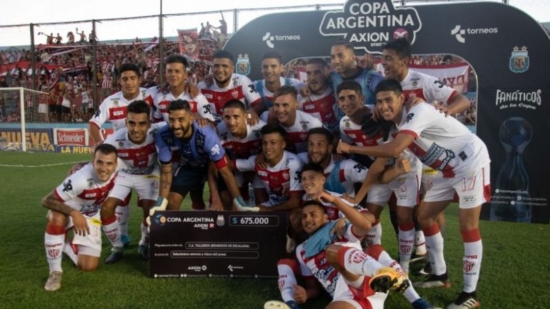 Talleres (RdE) dio el primer batacazo en Copa Argentina