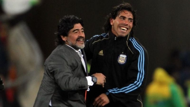 Tevez pidió un homenaje especial para Maradona