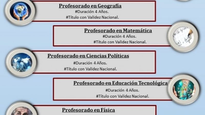 Conocé las carreras que se pueden cursar en el IES Clara J. Armstrong