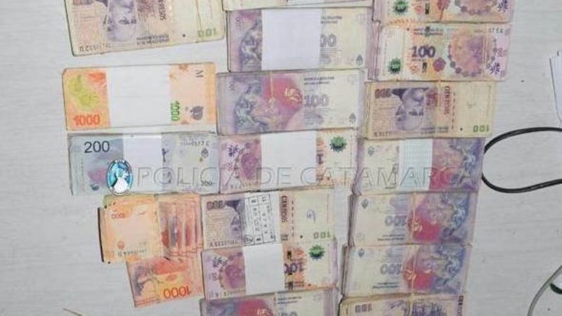 Dos detenidos por un cuantioso robo: recuperaron más de 400 mil pesos