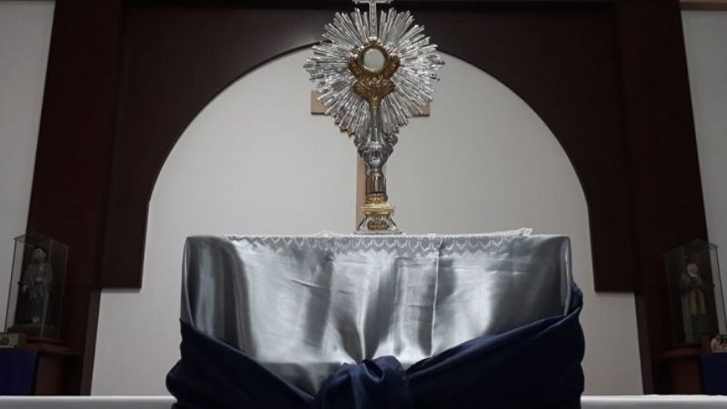 24 horas con Jesús por los frutos del  Año y Congreso Mariano Nacional