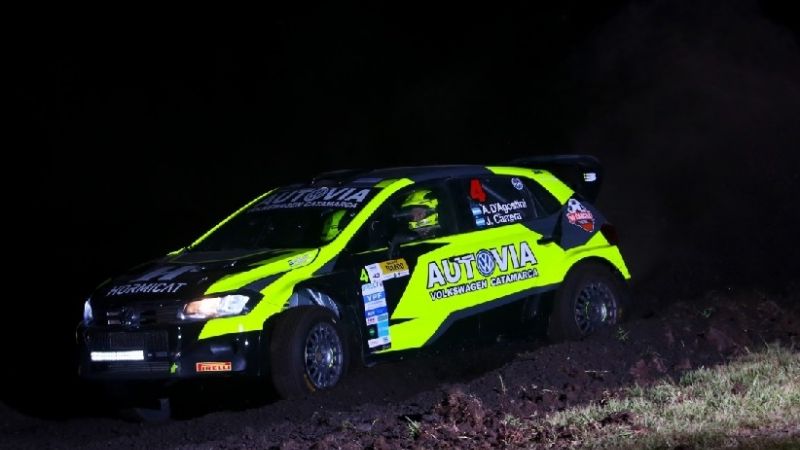 Augusto D’Agostini viene 3ro. en el Rally Argentino, en Toledo