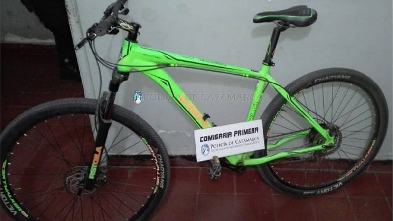 Resguardan a un menor por el robo de una costosa bicicleta