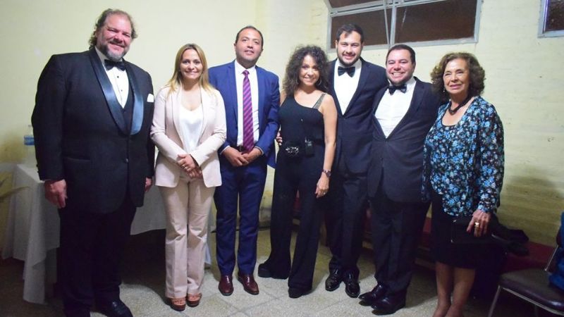 Multitudinaria participación en el aniversario de Santa María