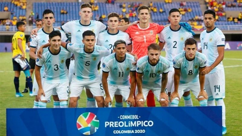 Argentina- Uruguay abriendo el cuadrangular Preolímpico