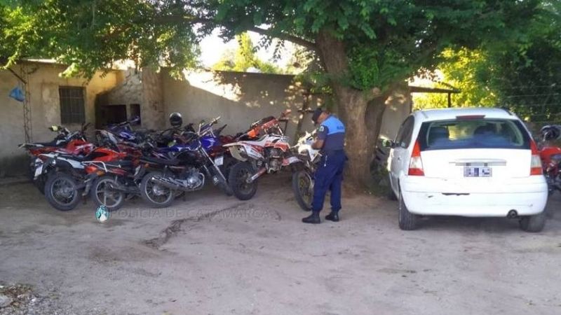 En operativo, secuestran 72 vehículos y un cigarrillo de marihuana