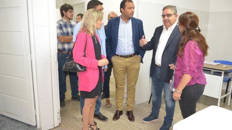 Inauguraron la refuncionalización de la Guardia en el Hospital de Santa María