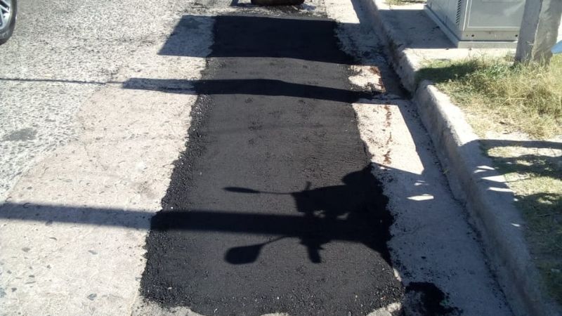 Nuevos trabajos en el área del camping