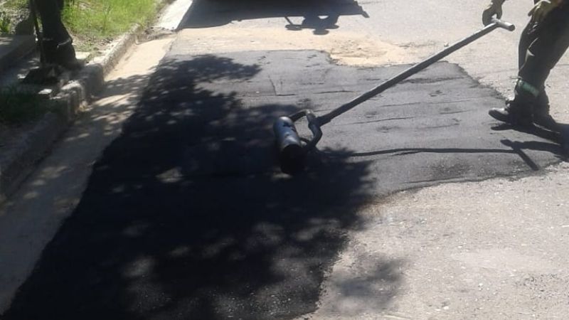 Nuevos trabajos en el área del camping