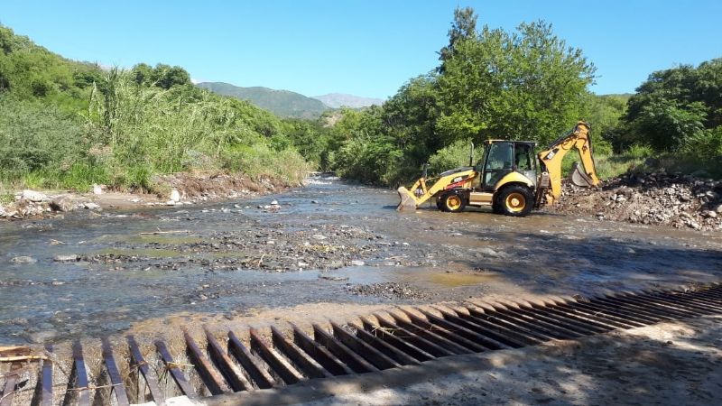 Nuevos trabajos en el área del camping
