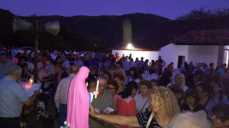 Cientos de fieles celebraron a la Patrona de Vilismán