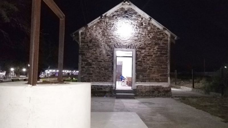 Recuperaron histórica construcción de piedra