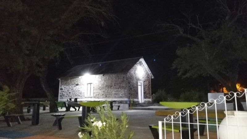 Recuperaron histórica construcción de piedra