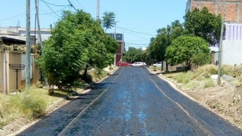 Urbanismo trabaja en barrio Fray Mamerto Esquiú