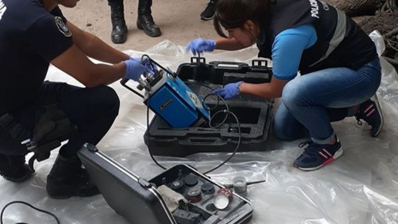 Hallaron el equipo con fuente radiactiva robado en Valle Viejo