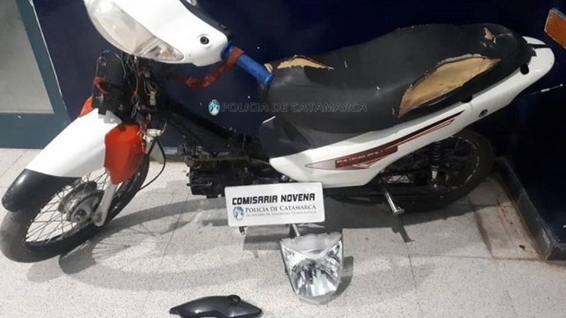 Secuestran motopartes