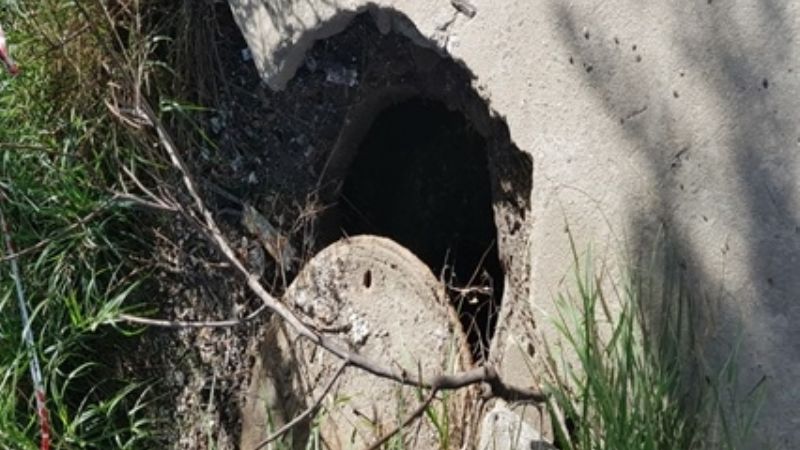 Reparan “boca de registro” que estaba abierta