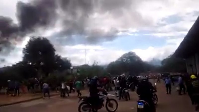 Desalojo en Valle Viejo