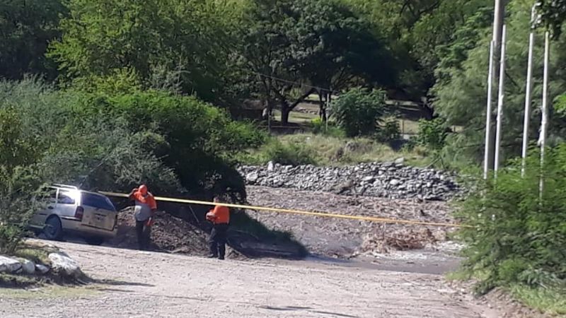 Repentina crecida del río El Tala