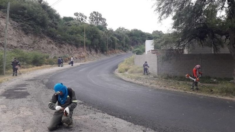 Mega operativo de limpieza en El Jumeal