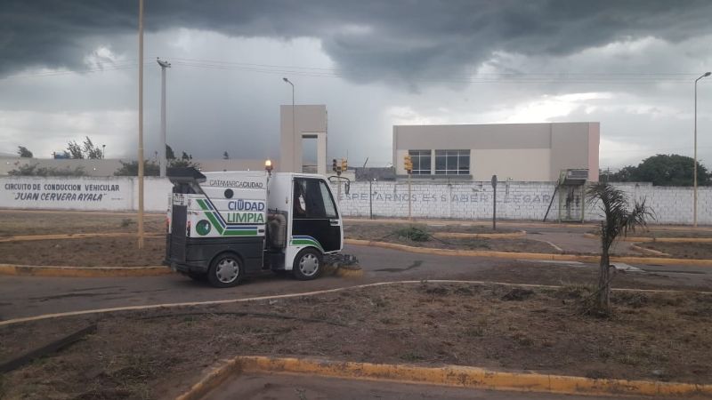 Mejoras en la pista de manejo del Centro de Licencias