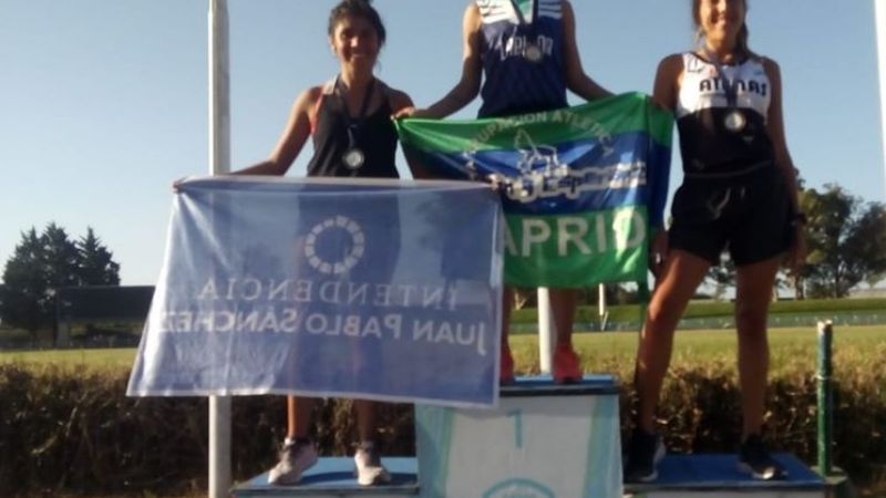 Nadine Vilca, Subcampeona Argentina de 10.000 Sub 23