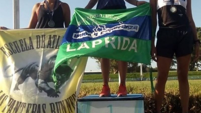 Nadine Vilca, Subcampeona Argentina de 10.000 Sub 23