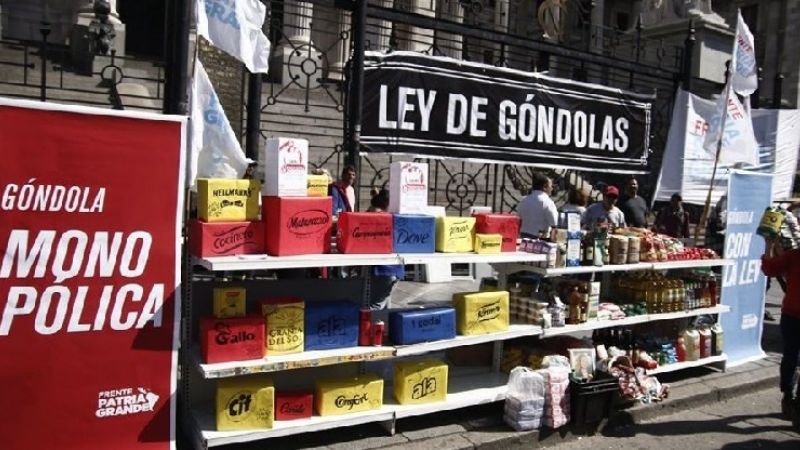 La Ley de Góndolas para democratizar el mercado
