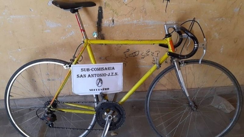 Recuperan una bicicleta