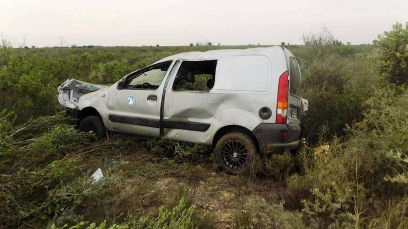 Accidente fatal en la ruta 60, en Las Salinas