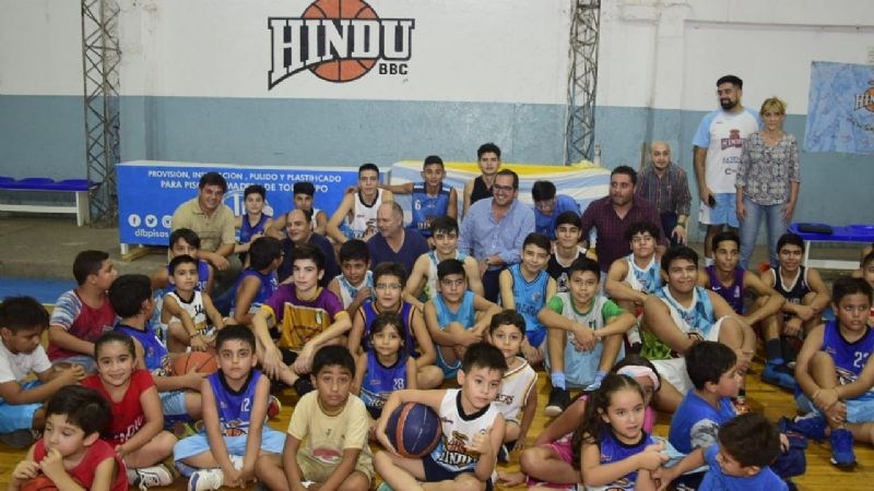 Inauguración del nuevo sistema lumínico del Hindú BBC