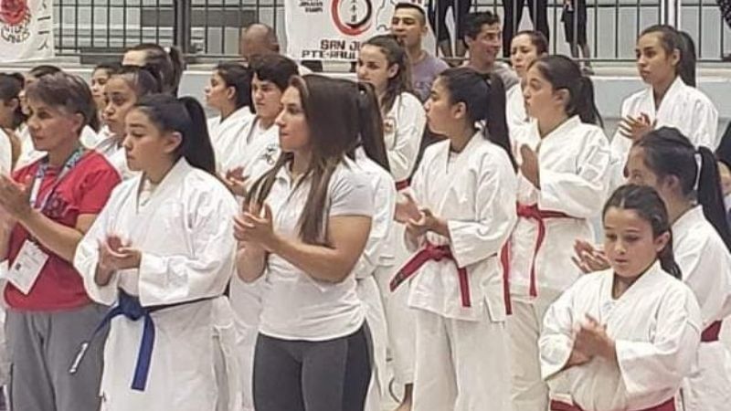 Open Femenino de Karate: Escuela de Icaño participó en San Juan