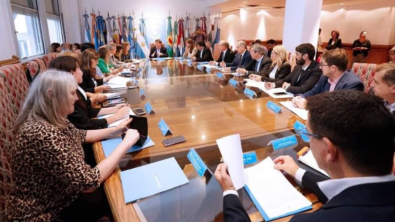 Rivera se reunió con el ministro de Desarrollo Social de la Nación