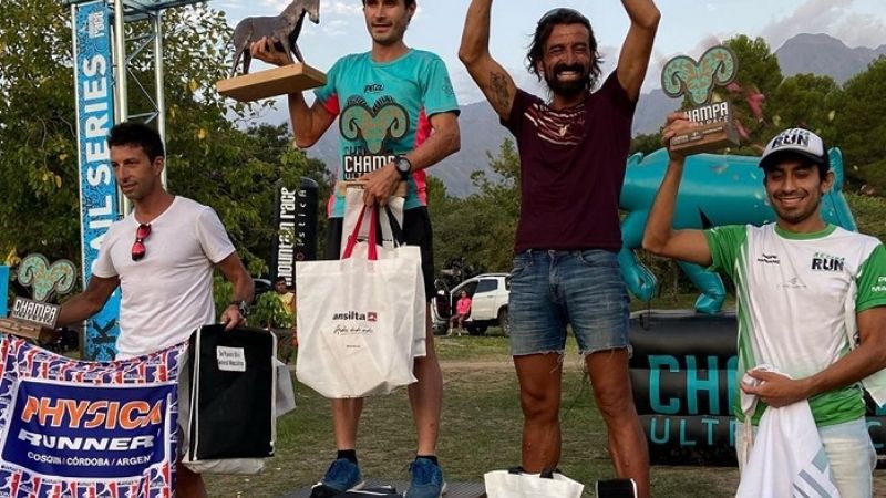 Joaquín Narvaez ganó los 50km del Champa Ultra Race