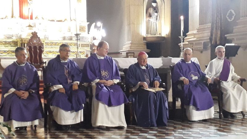 El Obispo dio gracias por sus 13 años de ministerio episcopal