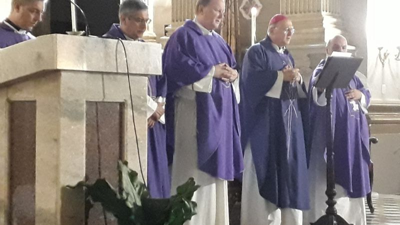 El Obispo dio gracias por sus 13 años de ministerio episcopal