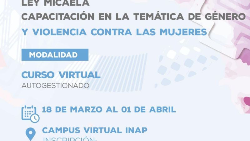 Catamarca, con la primera aula virtual del país en capacitación Ley Micaela