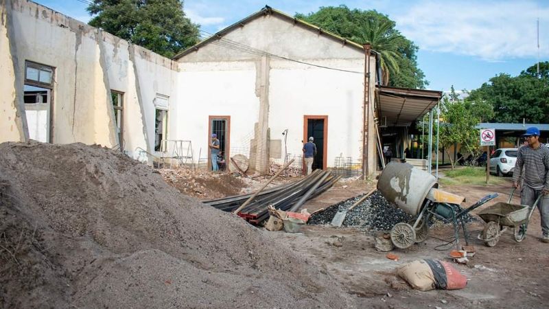 Avanza la obra de remodelación del Pabellón N°1 del CAPE
