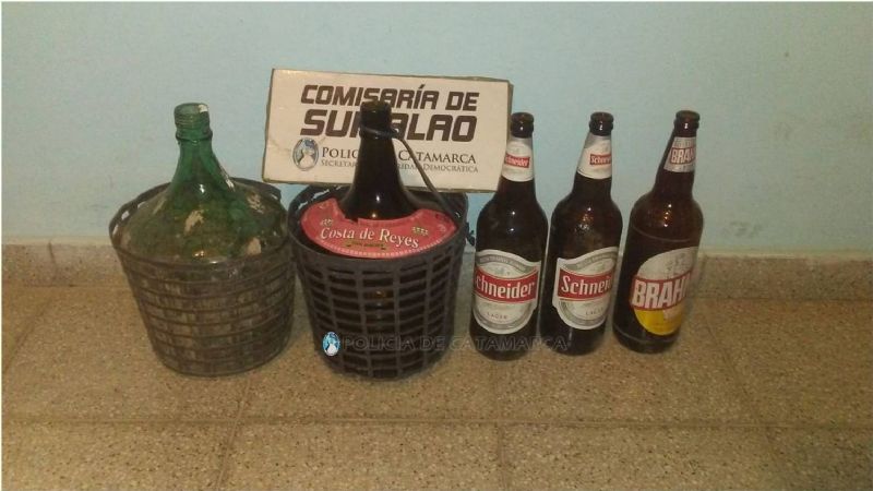 Retienen 10 vehículos, arrestan a 19 sujetos sin DNI y dos borrachos armados