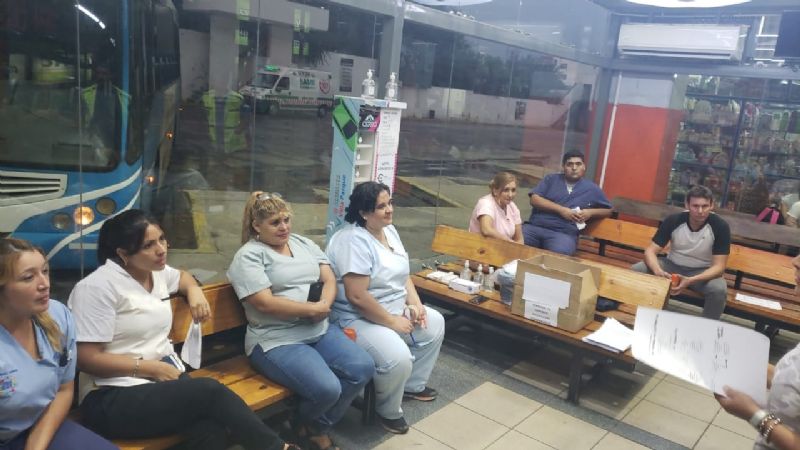 Despliegan estrictos controles preventivos en la Terminal