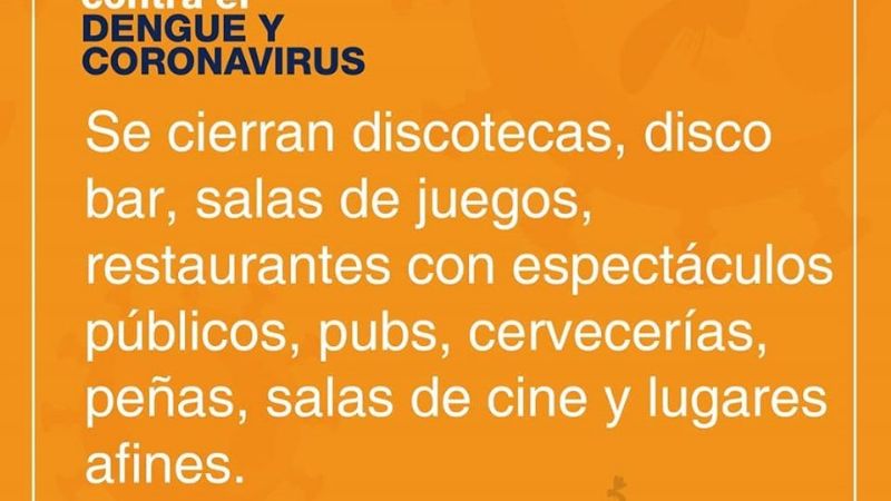 Medidas preventivas en la Capital por el coronavirus y dengue