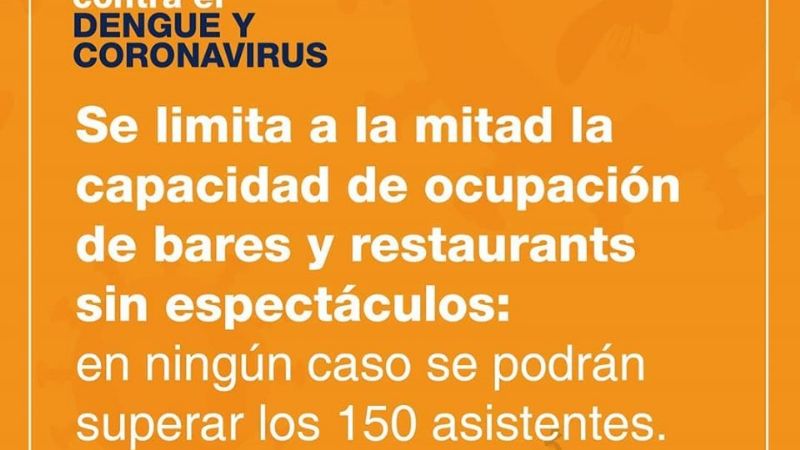 Medidas preventivas en la Capital por el coronavirus y dengue